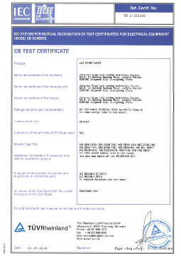 Certificates and patents